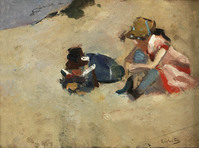 KS 223
<br/>
Kinderen in het duin
<br/>
<em>Breitner, George Hendrik (1857-1923)</em>